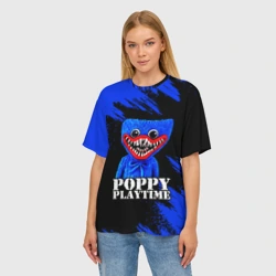 Женская футболка oversize 3D Хагги Вагги - фото 2