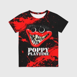 Детская футболка 3D Хагги Вагги Poppy Playtime