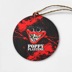 Деревянная игрушка круг Хагги Вагги Poppy Playtime