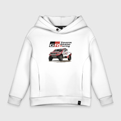 Детское худи Oversize хлопок Toyota Gazoo racing team, Finland motorsport