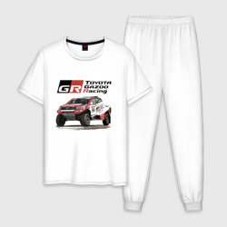 Мужская пижама хлопок Toyota Gazoo racing team, Finland motorsport