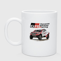 Кружка керамическая Toyota Gazoo racing team, Finland motorsport