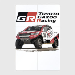 Магнитный плакат 2Х3 Toyota Gazoo racing team, Finland motorsport