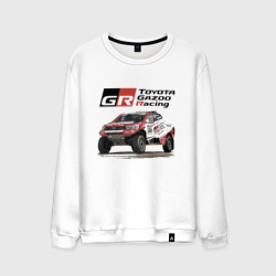 Мужской свитшот хлопок Toyota Gazoo racing team, Finland motorsport