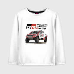 Детский лонгслив хлопок Toyota Gazoo racing team, Finland motorsport