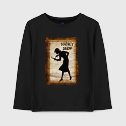 Детский лонгслив хлопок Нэнси Дрю Nancy Drew
