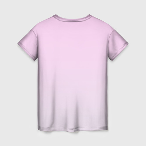 Женская футболка 3D Всё клубнично, цвет 3D печать - фото 2