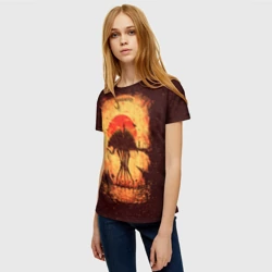 Женская футболка 3D K.aЛюбимый Моровинд - фото 2