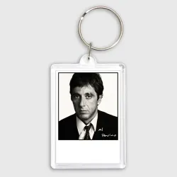 Брелок прямоугольный 35*50 Аль Пачино Al Pacino