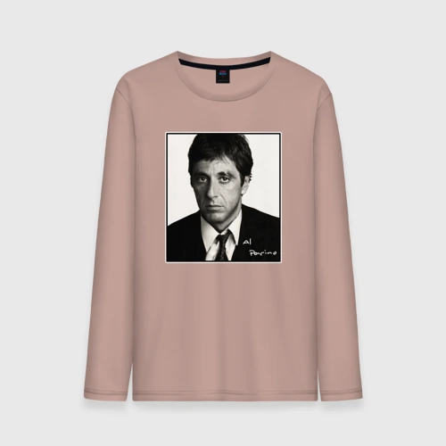 Мужской лонгслив хлопок Аль Пачино Al Pacino