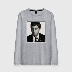 Мужской лонгслив хлопок Аль Пачино Al Pacino