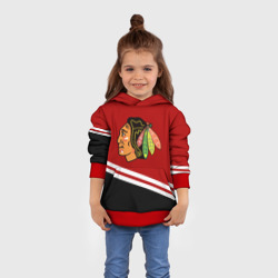 Детская толстовка 3D Chicago Blackhawks, NHL - фото 2