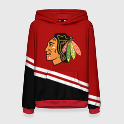 Женская толстовка 3D Chicago Blackhawks, NHL