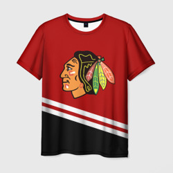 Мужская футболка 3D Chicago Blackhawks, NHL