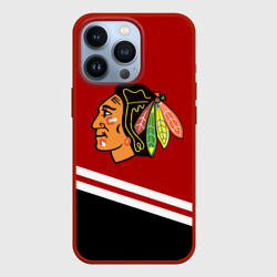 Чехол для iPhone 13 Pro Chicago Blackhawks, NHL