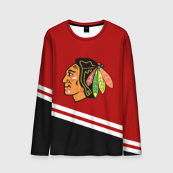 Мужской лонгслив 3D Chicago Blackhawks, NHL