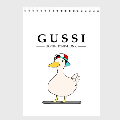 Скетчбук Gussi honk baby