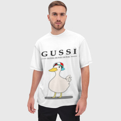 Мужская футболка oversize 3D Gussi honk baby - фото 2