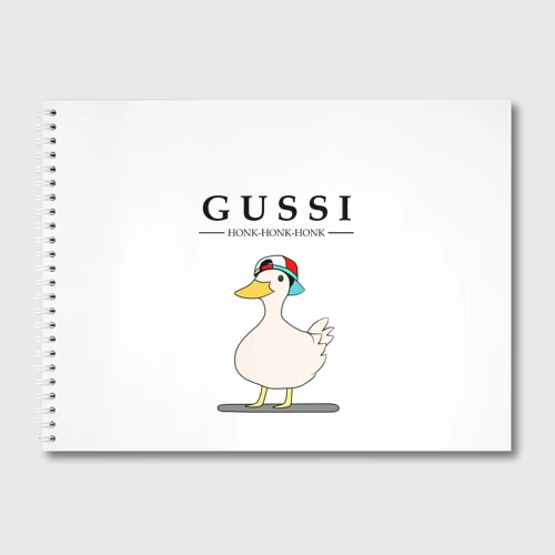 Альбом для рисования Gussi honk baby