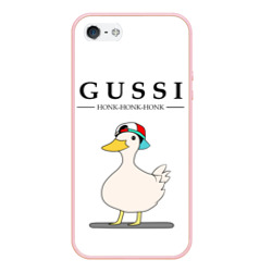 Чехол для iPhone 5/5S матовый Gussi honk baby