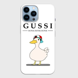 Чехол для iPhone 14 Pro Max Gussi honk baby