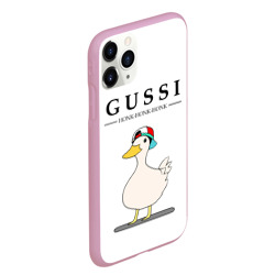 Чехол для iPhone 11 Pro Max матовый Gussi honk baby - фото 2