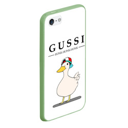 Чехол для iPhone 5/5S матовый Gussi honk baby - фото 2