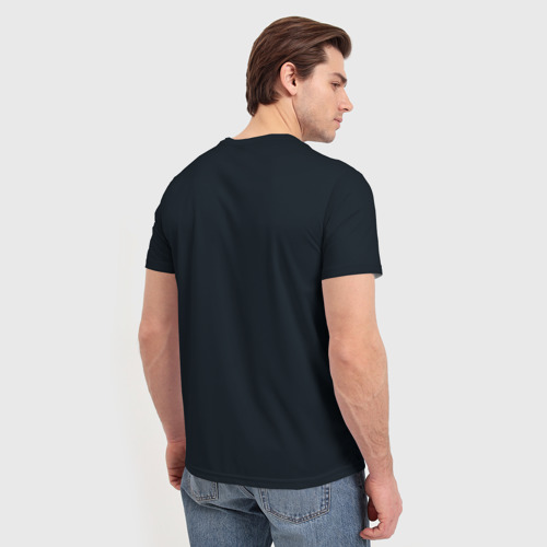 Мужская футболка 3D Делореан сквозь ткань, цвет 3D печать - фото 4