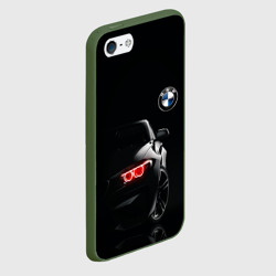 Чехол для iPhone 5/5S матовый BMW минимл - фото 2