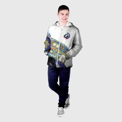 Мужская куртка 3D Бэха в стиле поп-арт - фото 2