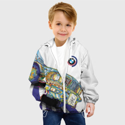 Детская куртка 3D Бэха в стиле поп-арт - фото 2