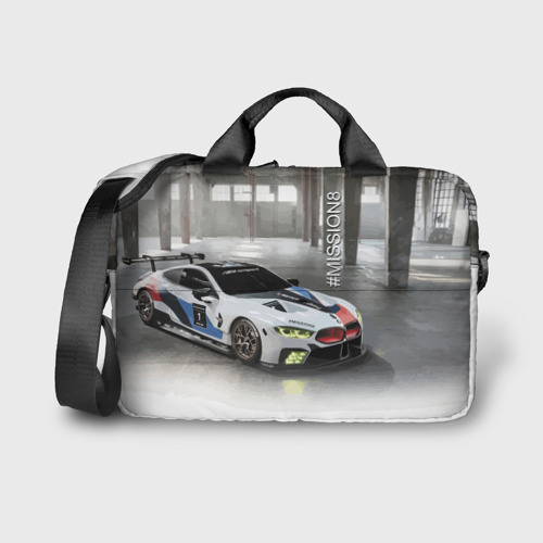 Сумка для ноутбука 3D BMW Motorsport Mission 8, цвет 3D печать