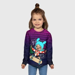 Детский лонгслив 3D Toca life world Тока Лайф ворлд Рита Rita - фото 2