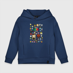 Детское худи Oversize хлопок Toca life world Тока Лайф ворлд Toca Boca