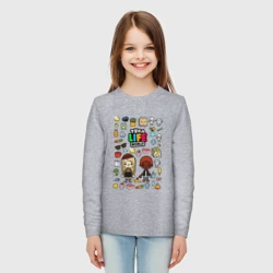 Детский лонгслив хлопок Toca life world Тока Лайф ворлд Toca Boca - фото 2