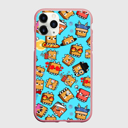 Чехол для iPhone 11 Pro Max матовый Paper BAG cat Toca Boca Toca life world