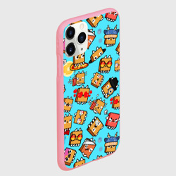 Чехол для iPhone 11 Pro Max матовый Paper BAG cat Toca Boca Toca life world - фото 2