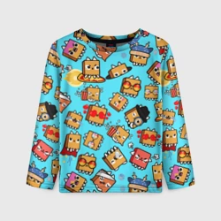 Детский лонгслив 3D Paper BAG cat Toca Boca Toca life world