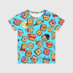 Детская футболка 3D Paper BAG cat Toca Boca Toca life world