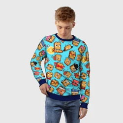 Детский свитшот 3D Paper BAG cat Toca Boca Toca life world - фото 2