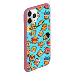 Чехол для iPhone 11 Pro Max матовый Paper BAG cat Toca Boca Toca life world - фото 2