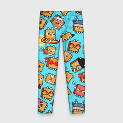 Детские леггинсы 3D Paper BAG cat Toca Boca Toca life world