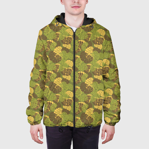 Мужская куртка 3D Мозги (камуфляж), цвет 3D печать - фото 4