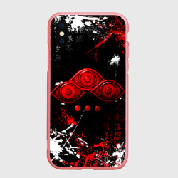 Чехол для iPhone XS Max матовый Король Захард Башня Бога Знак