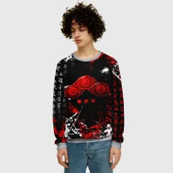 Мужской свитшот 3D Король Захард Башня Бога Знак - фото 2