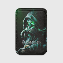 Картхолдер Magsafe магнитный Chernobylite - Черный Сталкер