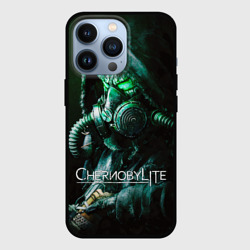 Чехол для iPhone 13 Pro Chernobylite - Черный Сталкер