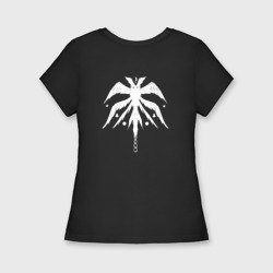 Женская футболка хлопок Slim Крылатое древо Урёк Мазино