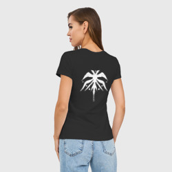 Женская футболка хлопок Slim Крылатое древо Урёк Мазино - фото 2