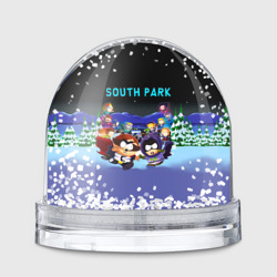 Игрушка Снежный шар Енот и его команда - противостояние Южный Парк